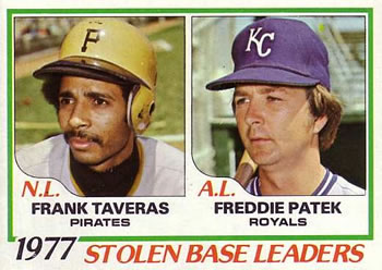 1978 Topps Baseball Cards      204     Frank Taveras/Fred Patek LL DP